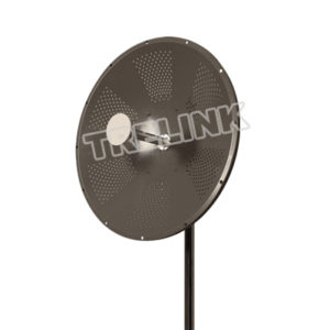 4.9 GHz 30 dBi Solid Parabolic Dish Antenna - Homeland Security