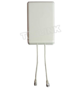 800-2700 MHz 8 dBi  Cross Polarized Panel Antenna