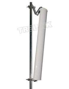 2.4 GHz 17 dBi 90 degree Dual Polarized MIMO Sector Antenna